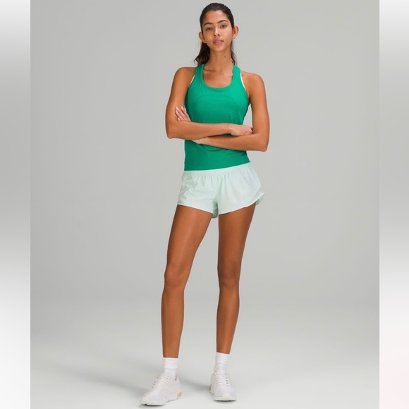 lululemon Hotty Hot Low-Rise Lined Short 2.5" in Delicate Mint Size 4 New NWT - Picture 16 of 16